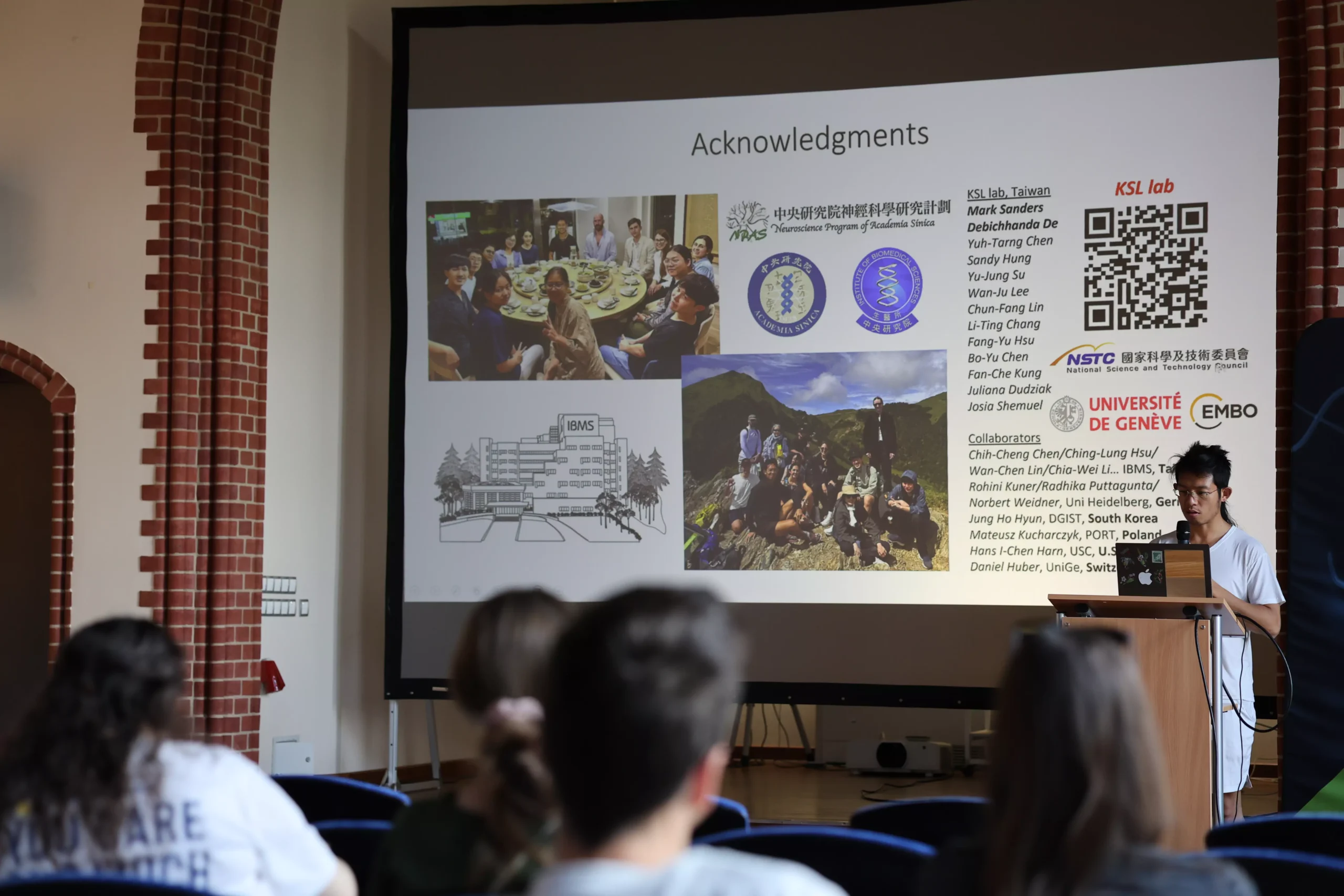 Czucie własnego ciała w perspektywie ewolucyjnej: seminarium dr. Kuo-Shenga Lee 3